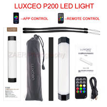 Luxceo P200 Fill Light APP Control Remote Control Handheld Flash Light RGB Colorful LED Stick Photography Lighting For Video 2024 - buy cheap
