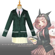 Danganronpa 2-disfraz de Nanami Chiaki para mujer, uniforme de Anime, conjunto completo de ropa para Halloween 2024 - compra barato