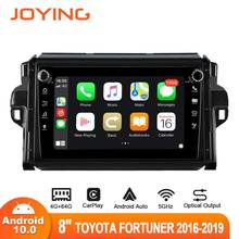 Radio Estéreo con GPS para coche, Radio con Android 10, 8 pulgadas, DSP, SPDIF, Carplay, WiFi, 4G, tarjeta SIM, DAB, Subwoofer, OBD, DVR, para Toyota Fortuner 2, 2016, 2017, 2018, 2019 2024 - compra barato