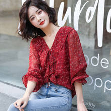 2020 spring summer autumn new women fashion casual lady beautiful nice Tops woman female OL ladies tops Fq54 2024 - buy cheap