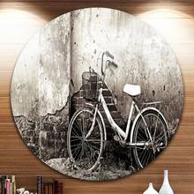 Pintura en lienzo para pared, obra de arte de bicicleta antigua, impresión en HD, póster decorativo para el hogar, imágenes modulares de Metal modernas para sala de estar, sin marco 2024 - compra barato