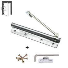 Door Closer Single Spring Strength Adjustable Surface Mounted Stainless Steel Automatic Closing Fire Rated Door Hardware Cheap 2024 - buy cheap