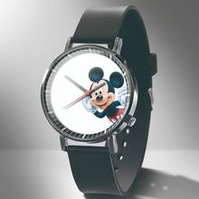 Reloj de dibujos animados de Mickey para niños, Reloj de pulsera de mujer con estampado de silicona, de cuarzo, regalo para niño y niña, novedad de 2021 2024 - compra barato