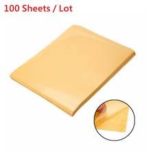 100 Sheets/Lot A4 PVC Adhesive Transparent Sticker For Laser Printer Lamination Film Strong Adhesive Vinyl Sticker Wholesale 2024 - buy cheap