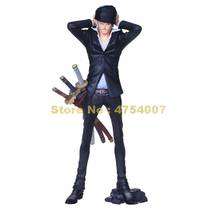 anime one piece black headscarf roronoa zoro pvc action figure collection model 26cm Toy 2024 - buy cheap