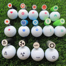New Golf Ball Stamper Stamp Marker Impression Seal Quick-dry Plastic Multicolors Golf Accessories Symbol For Golfer Gift 2024 - buy cheap