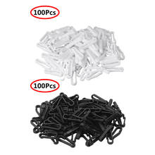 100Pcs Plastic Snap Clip Snap Hooks Mini Carabiner Buckle Paracord Backpack Straps Bag Parts Backpack Strap Hooks Snap Clip Hook 2024 - buy cheap