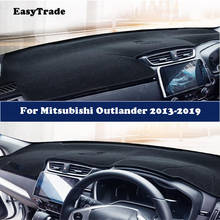 Right Hand Driver For Mitsubishi Outlander 2013-2019 Accessories Car Dash Mat Dashmat Dashboard Cover Sun Shade Dash Board Cover 2024 - buy cheap