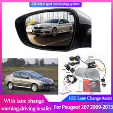 Car Blind Spot Mirror Radar Detection System for Peugeot 207 2009-2013 BSD BSA BSM Microwave Blind Spot Monitor Radar Detectors 2024 - buy cheap
