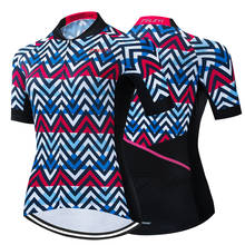 Женская велосипедная майка с коротким рукавом, одежда для велоспорта, летняя дышащая Майо MTB велосипедная рубашка, Женская велосипедная одежда, топы 2024 - купить недорого