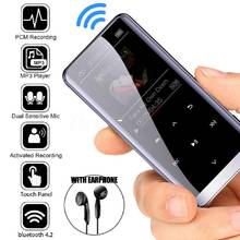 Mp4-плеер с Bluetooth, 8 ГБ, 16 ГБ, 32 ГБ, музыкальный плеер с сенсорной кнопкой, Fm-радио, воспроизведение видео, электронная книга, Hi-Fi плеер, MP4 плеер, Walkman 2022 - купить недорого