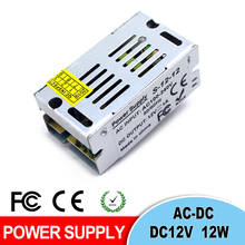 Mini Size Switching Power Supply DC 12V 1A 12W Led Driver Transformer Power Adapter 100-240V AC to DC12V SMPS For Lighting 2024 - buy cheap