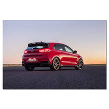 Hyundai i30 N Cars Photo Wall Art Poster Canvas Painting Art Print Wall Pictures for Living Room Decor 2024 - buy cheap