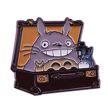 Ven y usa el broche de la maleta Totoro, no puedes esperar a hacer amigos 2024 - compra barato