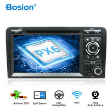 Bosion Android 10,0 автомобильный DVD GPS для Audi A3 8P 2003-2012 S3 2006-2012 RS3 Sportback 2011 мультимедийный плеер стерео радио 2024 - купить недорого