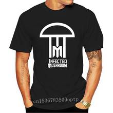 Camiseta blanca y negra para hombre, con nuevos detalles de la banda de Rock aspped Mushroom 2024 - compra barato