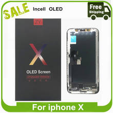 Pantalla LCD para iPhone X, montaje de digitalizador con Pantalla táctil OLED, ZY JK GX PK, 100% prueba 2024 - compra barato
