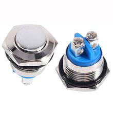 12V 16mm Car Vehicle Metal Momentary Push Button ON/OFF Horn Switch Self-Locking Power Reset Waterproof Button Switch 2024 - buy cheap