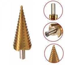 Triangle Shank Metal Steel Step Drill Bit Hole Drill Cone Drill Countersink  Bit Set for Cutting Holes on Steel / Wood / Plastic 2024 - buy cheap