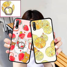 Fashion Fruit Phone Back Cover For Huawei Honor 9X Pro Ring Holder Stand TPU Cases For Huawei Honor Play 8C 8A 8S 7X 8X Max 2024 - buy cheap