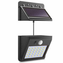 Outdoor Waterproof 30 LED Solar Power Motion Sensor Night Sensor Solar light For Garden Night Light High Quality Separable Light 2024 - buy cheap