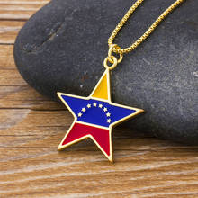 Bohemian Fashion Gold Color Copper Long Chain Star Necklace For Women Statement Pendant Necklace Ethnic Female Jewelry Gift 2024 - buy cheap