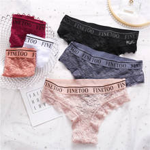 3Pcs/Set Knickers Lace Panties Women Panties Sexy Lace Underwear Woman  Mesh Floral Lingerie Female Seamless Briefs Underpants 2024 - buy cheap