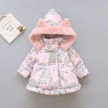 Baby Winter Jackets Coats Kids Outerwear Baby Girl Clothes Thick Warm Infant Jackets Cartoon Infant Overcoat Children Clothing 2024 - buy cheap