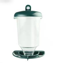 Automatic Bird Feeder with Lid Transparent Plastic Innovative Suction Cup Hanging Bird Food Container Outdoor Bird Feeder 2024 - buy cheap