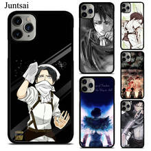 Attack On Titan Levi Ackerman Shingeki No Kyojin Case For iPhone 12 Pro Max mini 11 Pro Max XS X XR SE 2020 6S 7 8 Plus Fundas 2024 - buy cheap