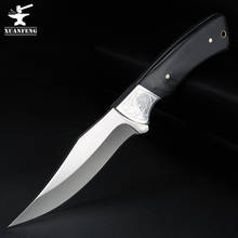 Cuchillo multifuncional portátil de autodefensa para exteriores, cuchillo de supervivencia de alta dureza, recto, de hoja fija 2024 - compra barato