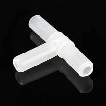 Plastic Aquarium Air Tee Joints T 3 Ways Joints T-junction Fish Tank Air Pump Line Tubing Pipeline Connectors Dia.3/16 " 10PCS 2024 - buy cheap