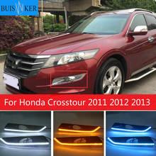 1 set LED DRL luces de circulación diurna 12V ABS cubierta de luces antiniebla faros accesorios para Honda Crosstour 2011 a 2013 de 2012 2024 - compra barato