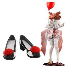 2020 Pennywise Cosplay Costume Horror Pennywise The Clown Cosplay Shoes Boots Leather Halloween Carnival Shoes Prop Custom Made 2024 - buy cheap