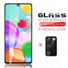 Sansung sumsung gelaxi um 41 vidro 2in1 câmera lente película protetora para samsung galaxy a41 2020 sm-a415f/ds 6.1 glass toughvidro temperado 2024 - compre barato