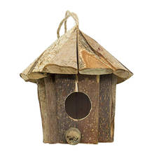Wooden Bird House Nest Handmade ,Cozy Resting Place for Birds,Provides Shelter From Cold Weather,Eco-Friendly Bird Nest Cage Out 2024 - buy cheap