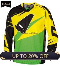 MTB MotoCross Jersey MX BMX Off-Road Motorcycle Racing Long Sleeve T-shirt Yamaha Moto GP Racing Wear Black Jersey 2024 - buy cheap