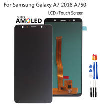 Для Samsung Galaxy A7 2018 A750 A750F ЖК-дисплей SM-A750F A750FN A750G Incell активно-матричные осид, сенсорный экран, дигитайзер, для сборки, экран с ЖК-дисплеем 2024 - купить недорого