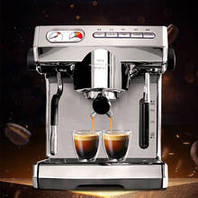 Comercial máquina de café totalmente semiautomática casa profissional italiano máquina de café 2024 - compre barato