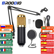 BM 800 Karaoke Condenser Microphone Professional Cardioid Studio BM-800 Microfone Sound Recording broadcasting Singing Mic 2024 - buy cheap