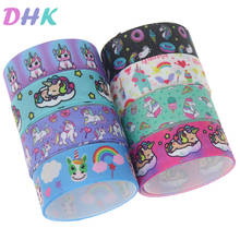 DHK 5yards horse Printed Grosgrain Ribbon Accessory Hairbow Headwear Decoration DIY Wholesale OEM C1750 2024 - buy cheap