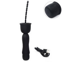 17 Speeds Penis Massager Penis Plug Urethral Stimulation Vibrator For Male Masturbator Lasting Trainer Glans Vibrators 2024 - buy cheap