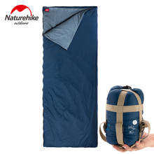 Naturehike-Mini saco de dormir para acampar, ultraligera bolsa de dormir, de algodón, portátil, para senderismo al aire libre, primavera y otoño 2024 - compra barato