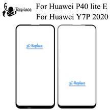 Black 6.39 inch For Huawei P40 Lite E ART-L29 / Y7p 2020 ART-L28 Front Touch Screen Glass Outer Lens Replacement ( no Cable ) 2024 - buy cheap