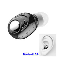 Мини-наушники-вкладыши L16, Bluetooth 5,0, Hi-Fi, Спортивная беспроводная гарнитура с микрофоном, свободные руки, стереонаушники для смартфонов 2024 - купить недорого