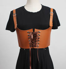 Women's runway fashion PU leather Cummerbunds female Dress Corsets Waistband Belts decoration wide belt R3424 2024 - buy cheap