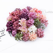 20 Pieces Fake Carnation Wedding Flower Head Christmas Scrapbooking Home Decor Bridal Accessories Clearance Artificial Flowers 2024 - купить недорого