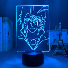 Luz Nocturna 3d de Anime para decoración del hogar, lámpara de noche Led acrílica con lejía, para regalo de cumpleaños, envío directo 2024 - compra barato