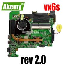 Eee PC VX6S For Asus laptop motherboard vx6s rev 2.0 mainboard 1gb ram fully tested 2024 - buy cheap
