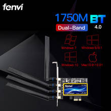 FV-T919 Dual Band 1750Mbps 802.11AC Hackintosh PCI-E WiFi Adapter PCI Express Wireless BCM94360 macOS Bluetooth BT 4.0 4*Antenna 2024 - buy cheap